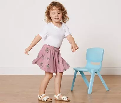 Детская трикотажная юбка с брюками Tchibo