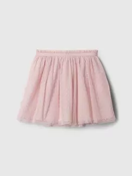 Детская тюлевая юбка Gap, розовый
