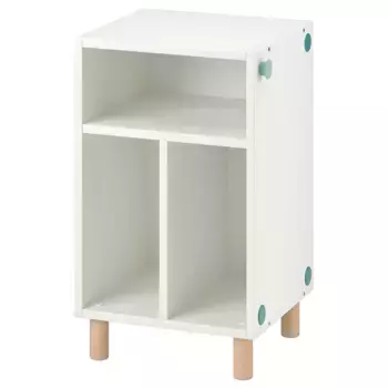 Детская тумбочка, белая SMUSSLA IKEA