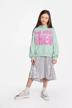 Детская юбка Coccodrillo, серебряный