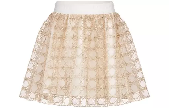 Детская юбка Dior, цвет Gold