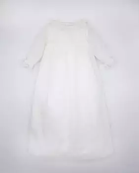 Детская юбка для крещения в вышитом муслине Fina Ejerique, цвет Crudo