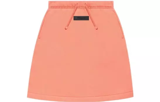 Детская юбка Fear Of God Essentials, кораллово-красный
