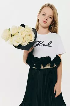 Детская юбка Karl Lagerfeld, черный