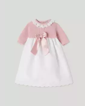 Детская юбка с комбинезоном и бантиком Coconut El Corte Ingls, цвет 200 Rosa