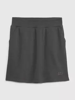 Детская юбка с логотипом. Gap, серый