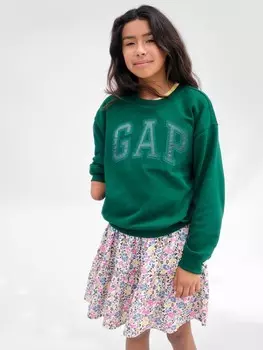 Детская юбка с рисунком Gap, мультиколор