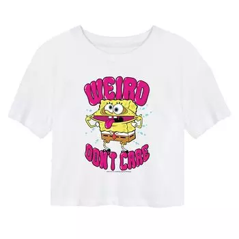 Детская укороченная футболка Sponge Bob SquarePants Weird Licensed Character