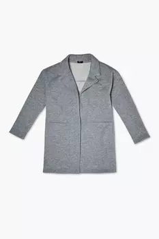 Детская утепленная куртка с открытым передом Forever 21, серый