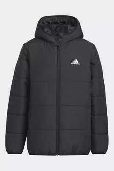 Детская ватная зимняя куртка adidas, черный