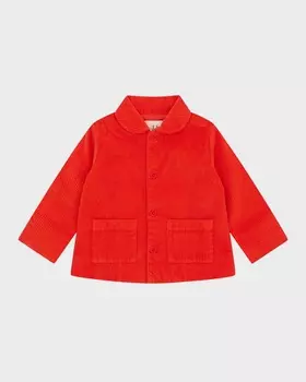 Детская вельветовая куртка с воротником, размер Newborn-6 Vild - House of Little