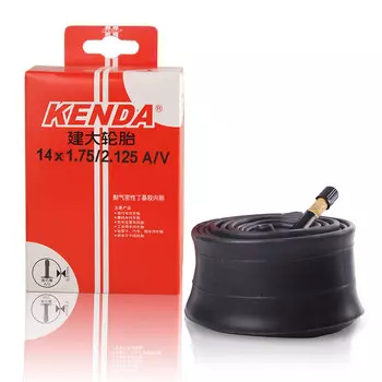 Велосипедная камера KENDA 14X2.125 детская устойчивая к давлению, черный