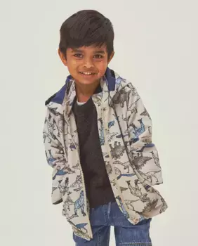 Детская ветровка name it, бежевый