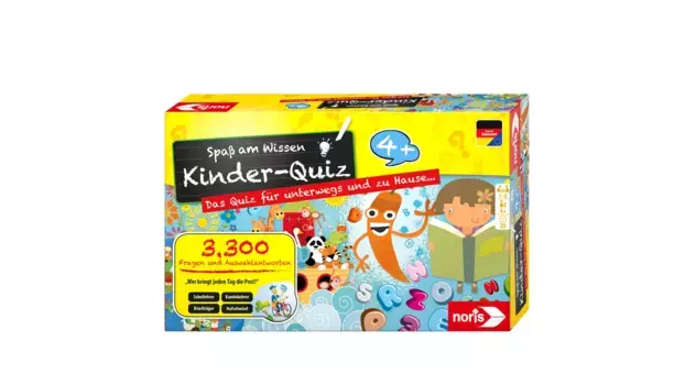 Детская викторина 4+, развивающая игра Noris Spiele