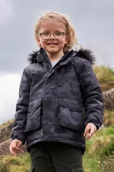 Детская водонепроницаемая куртка с принтом рейнджера Mountain Warehouse, зеленый