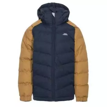 Детская водонепроницаемая стеганая куртка для мальчиков с боковой спинкой Trespass, желтый