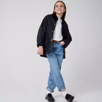 Детская вощеная куртка Bedale Barbour, синий