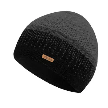 Детская вязаная шапка MERINO CAP антрацит TROLLKIDS, цвет grau