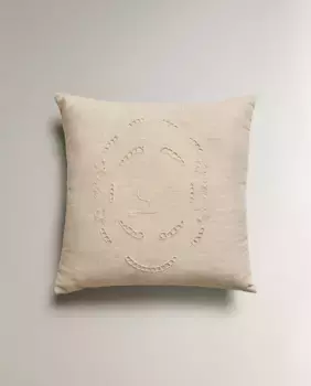 Детская вышитая начальная подушечка Zara Home, Letter L