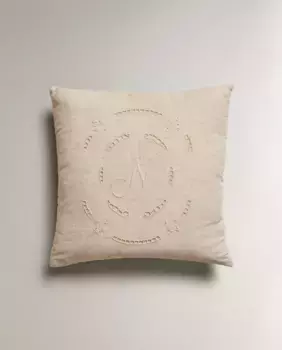 Детская вышитая начальная подушечка Zara Home, Letter N