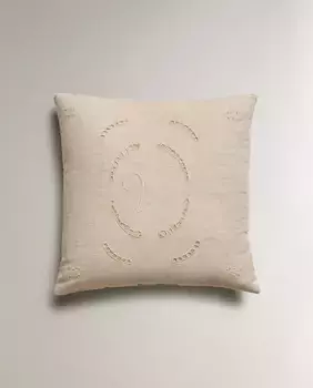 Детская вышитая начальная подушечка Zara Home, Letter V