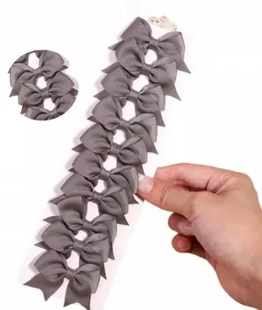Детская заколка для волос бантик, 10 шт Edibazzar