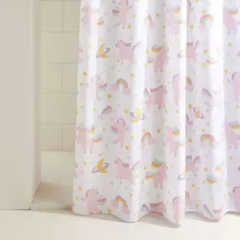 Детская занавеска для душа Believe Basics El Corte Ingls, розовый