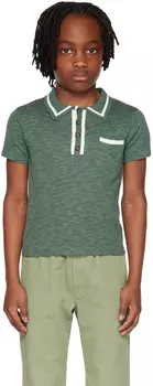 Детская зеленая футболка-поло Pako Morley