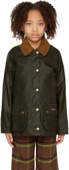 Детская зеленая куртка Acorn Barbour
