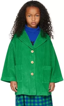 Детская зеленая вельветовая куртка Weekend House Kids
