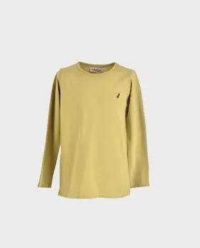 Детская желтая футболка с длинными рукавами La Ormiga, желтый
