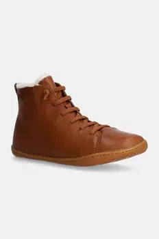 Детская зимняя обувь Camper Peu Cami, коричневый