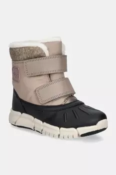 Детская зимняя обувь Geox FLEXYPER AB, бежевый