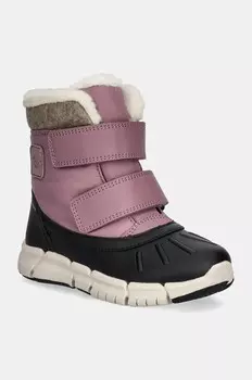 Детская зимняя обувь Geox FLEXYPER AB, розовый