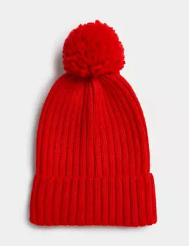 Детская зимняя шапка (1–13 лет) Marks & Spencer, красный