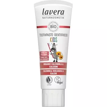 Детская зубная паста без фтора — защищает молочные зубы Lavera