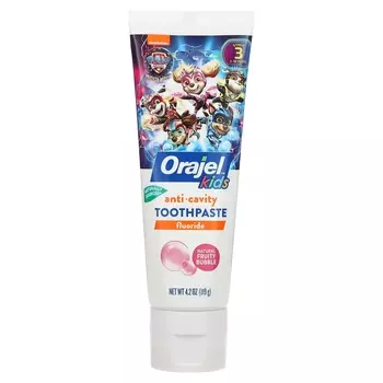 Детская зубная паста Orajel Paw Patrol с фтором, 119 г