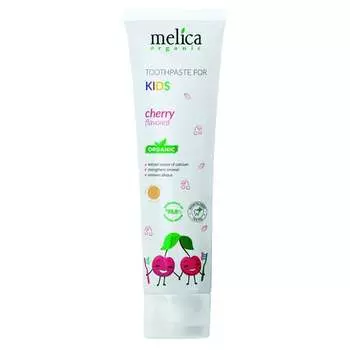 Детская зубная паста Вишня, 100мл Melica Organic