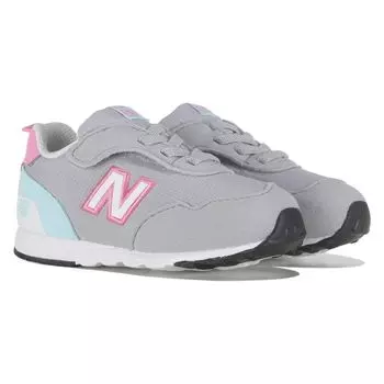 Детские 515 средние/широкие кроссовки в стиле ретро для малышей New Balance, серый