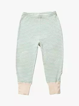 Детские адаптивные джоггеры в полоску Little Green Radicals, синий