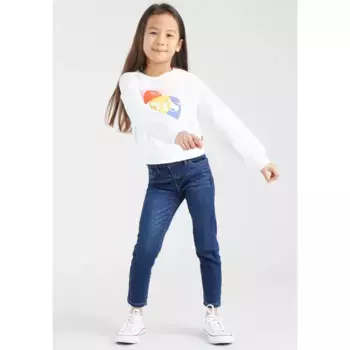 Детские эластичные джинсы Levi's "710 SUPER SKINNY FIT JEANS", для ДЕВОЧЕК Levi'S Kids, синий