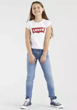 Детские эластичные джинсы Levi's "720 HIGH RISE SUPER SKINNY", для ДЕВОЧЕК Levi'S Kids, голубой
