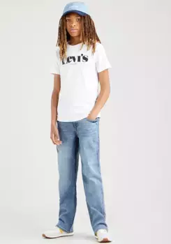 Детские эластичные джинсы Levi's "LVB STAY LOOSE TAPER JEANS", для МАЛЬЧИКОВ Levi'S Kids, синий