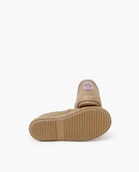 Детские эспадрильи с центральной резинкой и джутовым мыском Pisamonas, бежевый