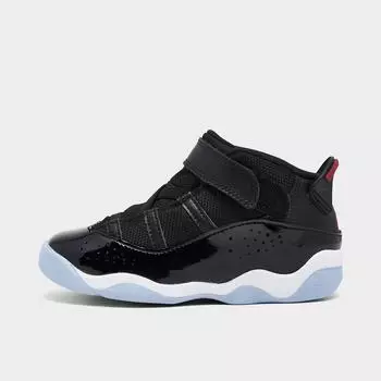 Детские баскетбольные кроссовки Air Jordan 6 Rings для малышей, черный