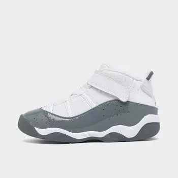 Детские баскетбольные кроссовки Air Jordan 6 Rings для малышей, серый