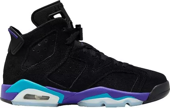 Детские баскетбольные кроссовки Air Jordan для начальной школы Jordan 6 Retro, черный