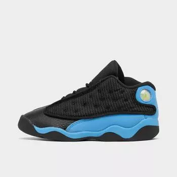 Детские баскетбольные кроссовки Air Jordan Retro 13 для малышей, черный