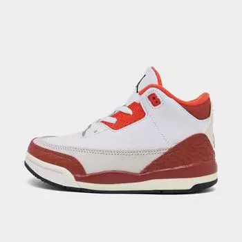 Детские баскетбольные кроссовки Air Jordan Retro 3 SE для малышей, белый