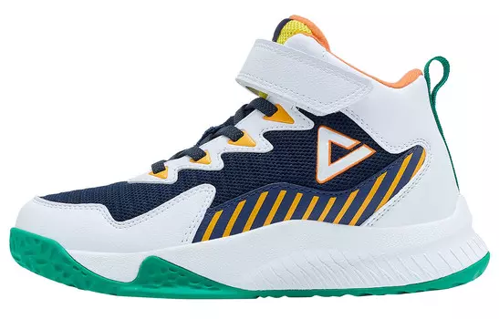 Детские баскетбольные кроссовки GS Deep Blue White Peak, синий